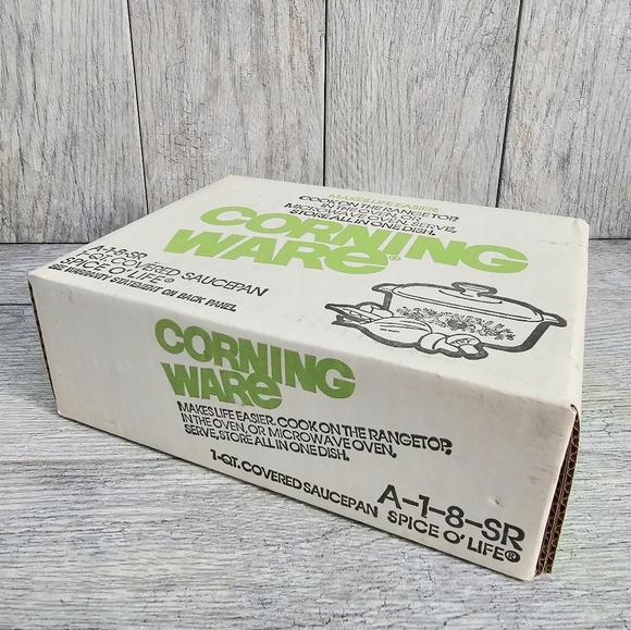 Corningware Spice O' Life 1-Quart Covered Saucepan  - NIB - Picture 4 of 9